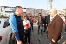 Başkan Büyükgöz Ampüte Futbol Takımını Yalnız Bırakmadı
