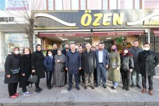 Başkanlardan Akse’de Esnaf Ziyaretleri