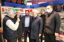 Başkanlardan Akse’de Esnaf Ziyaretleri