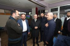 Başkanlardan Doğan Caddesi’nde Esnaf Ziyaretleri