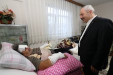 Başkan Büyükgöz’den  işçilere moral ziyareti