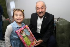 Başkan Büyükgöz’den  işçilere moral ziyareti