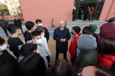 Kaymakam Güler ve Başkan Büyükgöz  İlyasbey Ortaokulu’nda