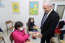 Başkan Büyükgöz Öğrencilerle Trafik Dersine Katıldı