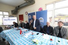 Başkan Büyükgöz’den 2022 Yılı İlk Ziyareti Kırsal Mahallelere