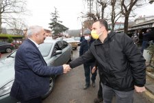 Başkan Büyükgöz’den 2022 Yılı İlk Ziyareti Kırsal Mahallelere