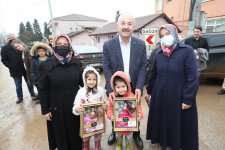 Başkan Büyükgöz’den 2022 Yılı İlk Ziyareti Kırsal Mahallelere