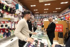  Başkan’lardan Eskiçarşı’da Esnaf Turu