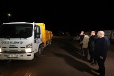 Gebze’nin temizlik neferlerini göreve;Başkan Büyükgöz Uğurladı