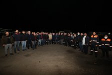 Gebze’nin temizlik neferlerini göreve;Başkan Büyükgöz Uğurladı