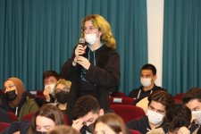 Kaymakam Güler ve Başkan Büyükgöz  Yücel Boru Lisesi’nde Bayrak Töreninde   