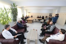 Kaymakam Güler ve Başkan Büyükgöz  Yücel Boru Lisesi’nde Bayrak Töreninde   