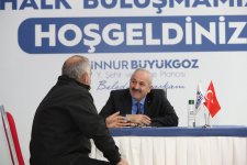 Başkan Büyükgöz Halk Buluşmasında ağırlıyor