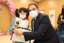 Gebzeli öğrencilere karneleri protokolden