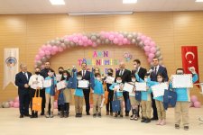 Gebzeli öğrencilere karneleri protokolden