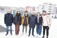 Başkan Büyükgöz Gençlerin ve Sporcuların Her Zaman Yanında