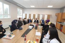 Kaymakam Güler ve Başkan Büyükgöz Atatürk Anadolu Lisesi’nde