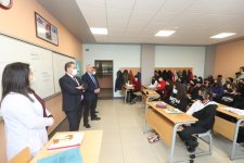 Kaymakam Güler ve Başkan Büyükgöz Atatürk Anadolu Lisesi’nde