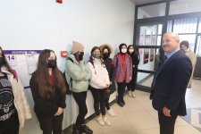 Kaymakam Güler ve Başkan Büyükgöz Atatürk Anadolu Lisesi’nde