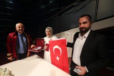 Başkan Büyükgöz Özel Günde Çiftleri Yalnız Bırakmadı