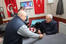 Başkanlardan Issıkgöl Esnaflarına Ziyaret