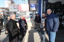 Başkanlardan Issıkgöl Esnaflarına Ziyaret