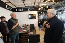 Başkanlardan Issıkgöl Esnaflarına Ziyaret