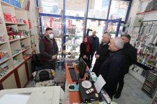 Başkanlardan Issıkgöl Esnaflarına Ziyaret