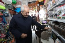 Başkanlardan Issıkgöl Esnaflarına Ziyaret