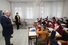 Kaymakam Güler ve Başkan Büyükgöz  Fevzi Çakmak İlkokulu’nda