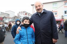 Kaymakam Güler ve Başkan Büyükgöz  Fevzi Çakmak İlkokulu’nda