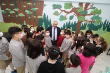 Kaymakam Güler ve Başkan Büyükgöz  Fevzi Çakmak İlkokulu’nda