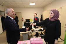 Dünya Kadınlar Günü’nde Kadın personeller unutulmadı