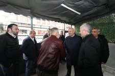    Başkanlar Tatlıkuyu esnaflarına konuk oldu