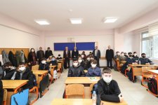 Kaymakam Güler ve Başkan Büyükgöz Dumlupınar İmam Hatip Ortaokulu’nda