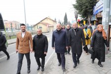 Başkanlar İstasyon’da Esnaf Turunda