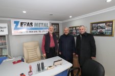 Başkanlar İstasyon’da Esnaf Turunda