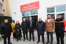 Başkanlar İstasyon’da Esnaf Turunda