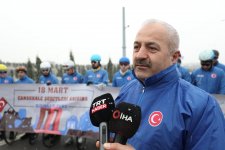 Zaferin Yıldönümünde Başkan Büyükgöz Çanakkale’ye Uğurladı