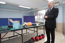 Büyükgöz’den öğrencilere  hediye spor malzemeleri  