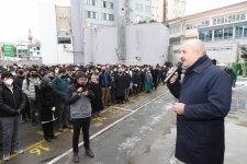 Büyükgöz’den öğrencilere  hediye spor malzemeleri  