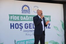 Başkan Büyükgöz’den;Gebzeli çiftçilere fide desteği