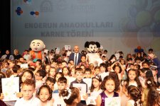 Enderunlu Minikler Karnelerine Kavuştu