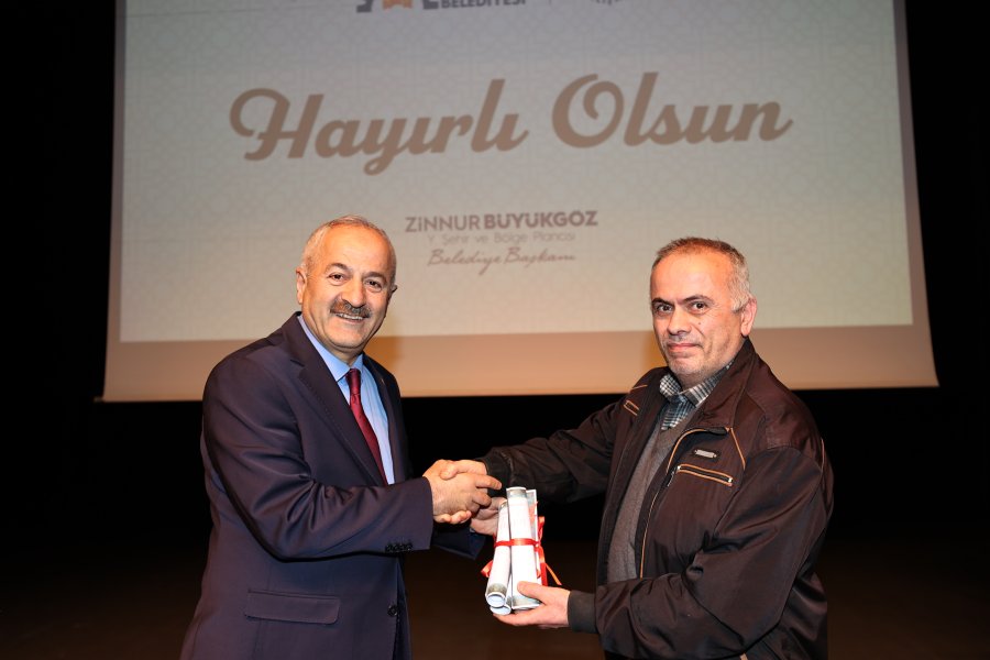 “Şehirci” Başkan Tapu Sorununu Bitiriyor