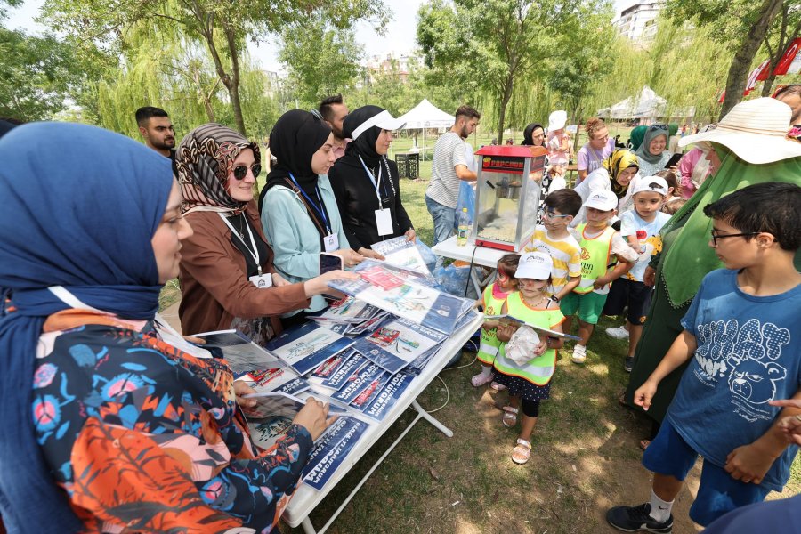 Başkan Büyükgöz, Gebzeli  minikleri piknikte ağırladı 