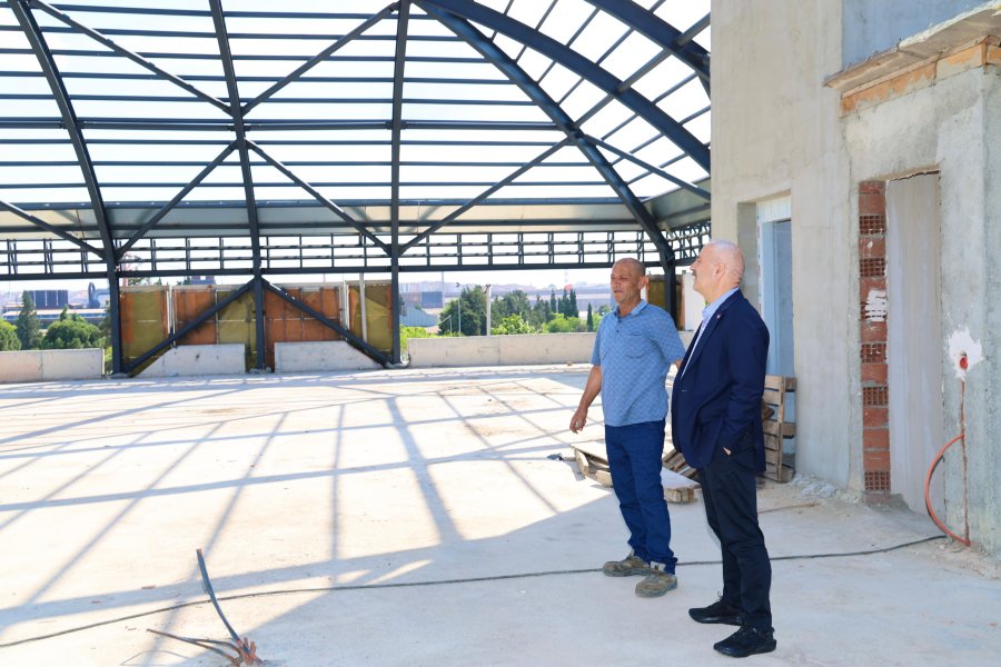 Beylikbağı Güzide Sosyal Tesisin İnşaatı Tüm Hızıyla Sürüyor