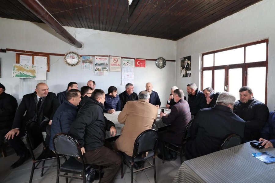 Başkan Adayı Büyükgöz Kargalı’ya Konuk oldu 