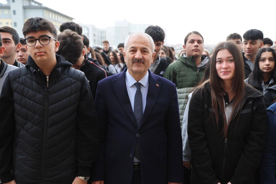 BAŞKAN BÜYÜKGÖZDEN OKULLARA ZİYARET