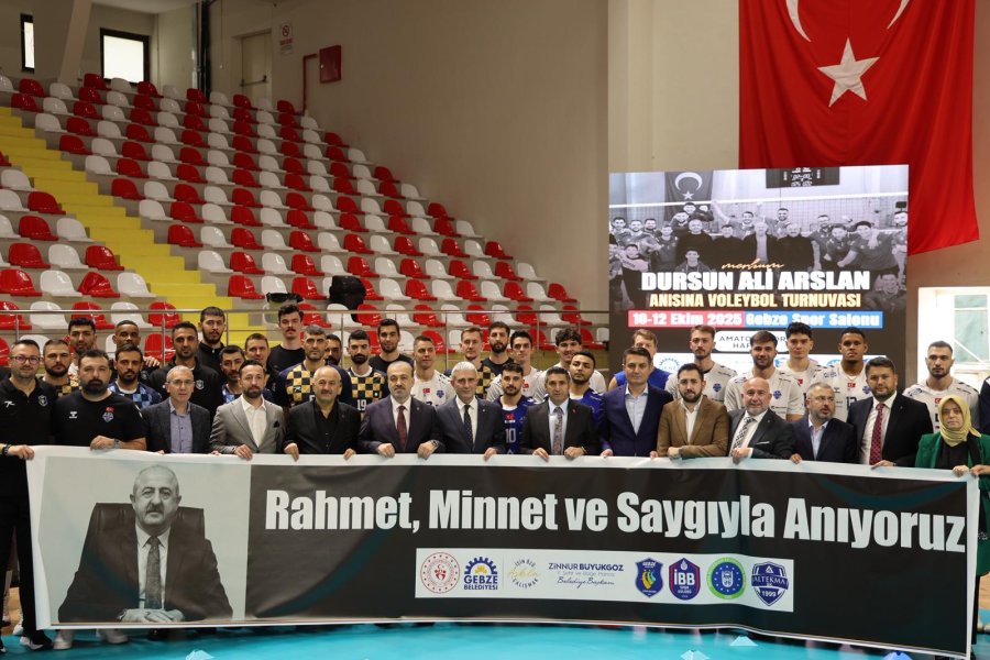 Başkan Yardımcısı Dursun Ali Arslan Anısına Voleybol Turnuvası