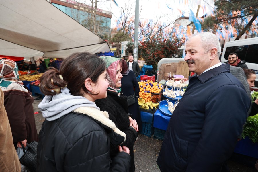 Başkan Adayı Büyükgöz her yerde 